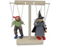 Display for small wooden marionette